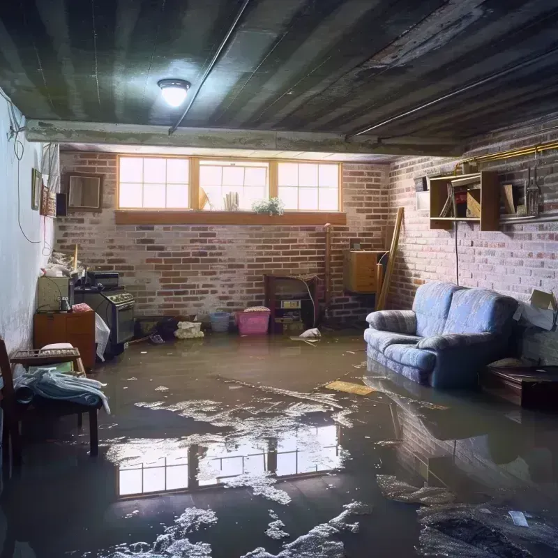 Flooded Basement Cleanup in Trinity, TX